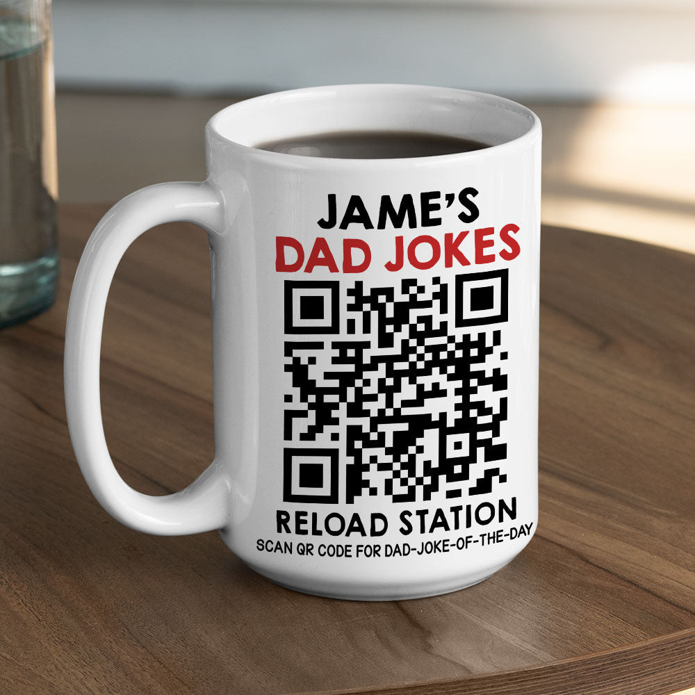 Custom Coworker, Christmas & Birthday Team Appreciation Gift • Fresh Joke Every Day - Personalized Coffee Mug