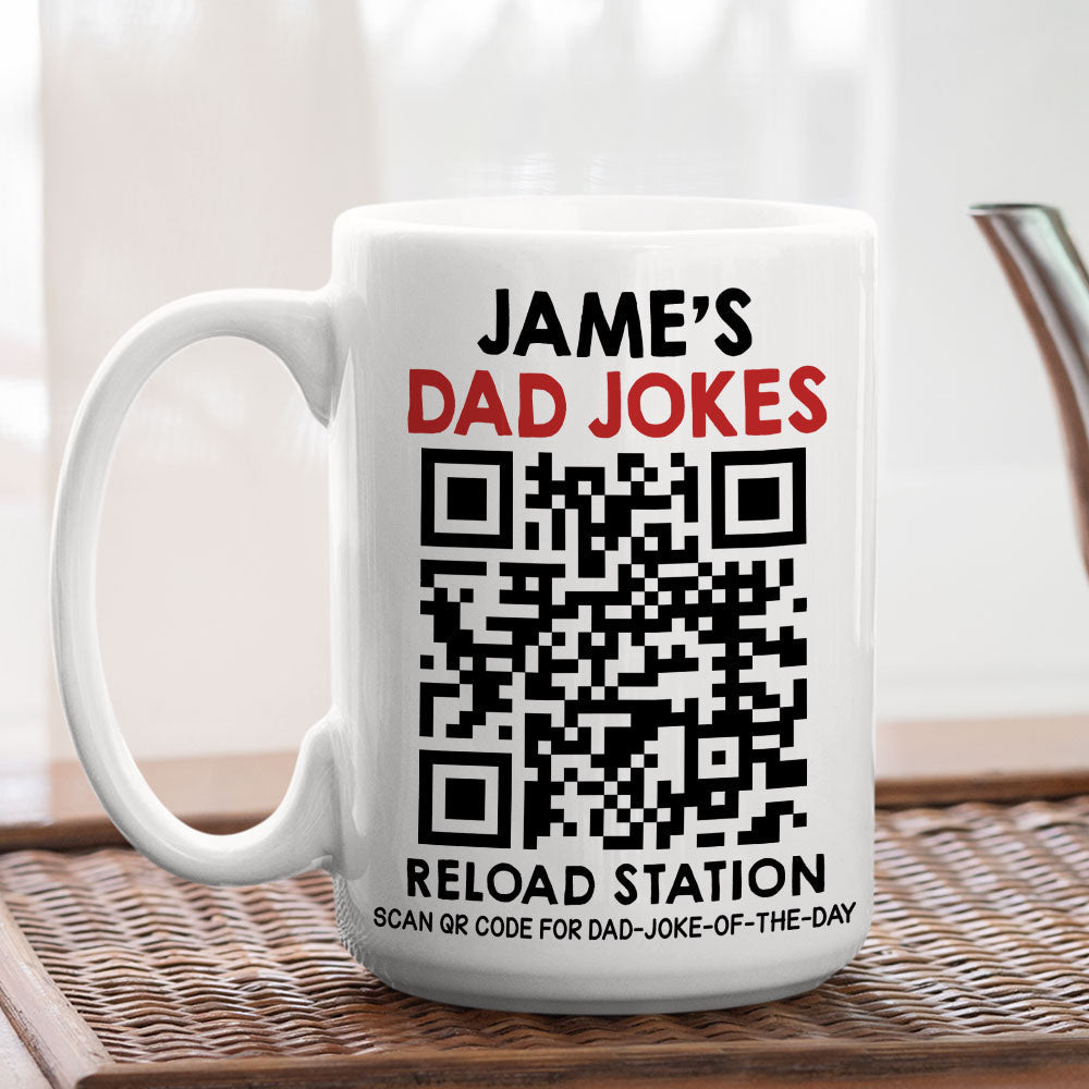 Custom Coworker, Christmas & Birthday Team Appreciation Gift • Fresh Joke Every Day - Personalized Coffee Mug