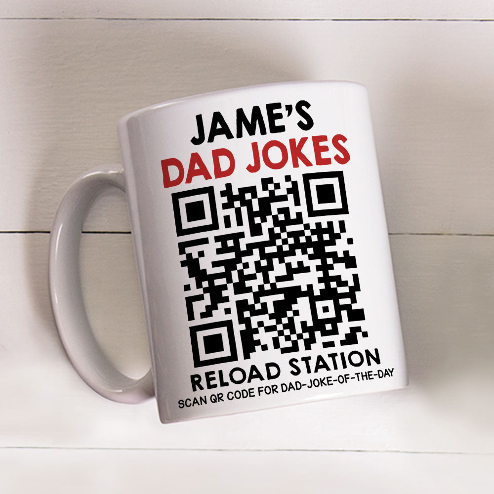 Custom Coworker, Christmas & Birthday Team Appreciation Gift • Fresh Joke Every Day - Personalized Coffee Mug