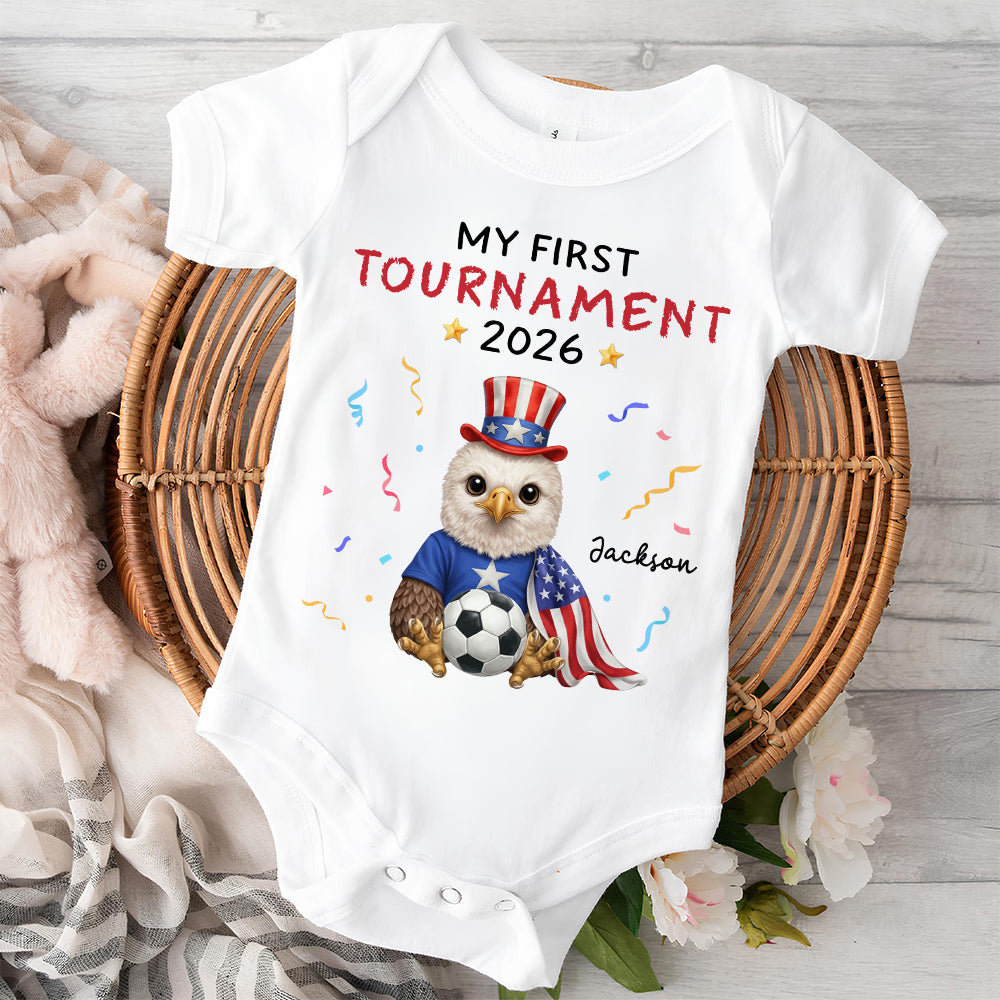 My First Tournament - Personalized Baby Onesie