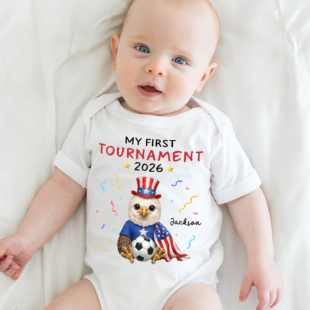 My First Tournament - Personalized Baby Onesie