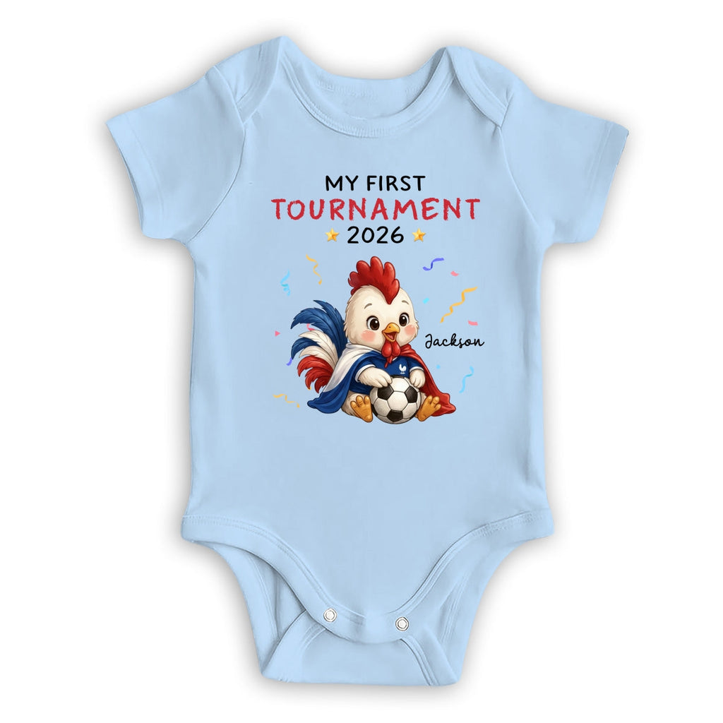 My First Tournament - Personalized Baby Onesie