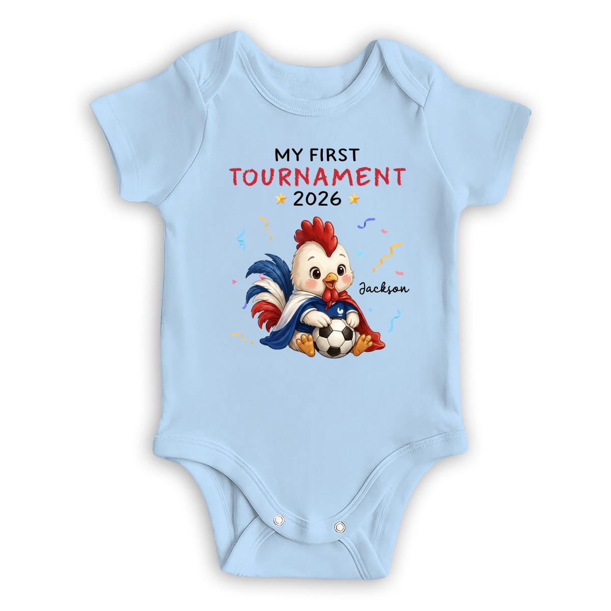 My First Tournament - Personalized Baby Onesie