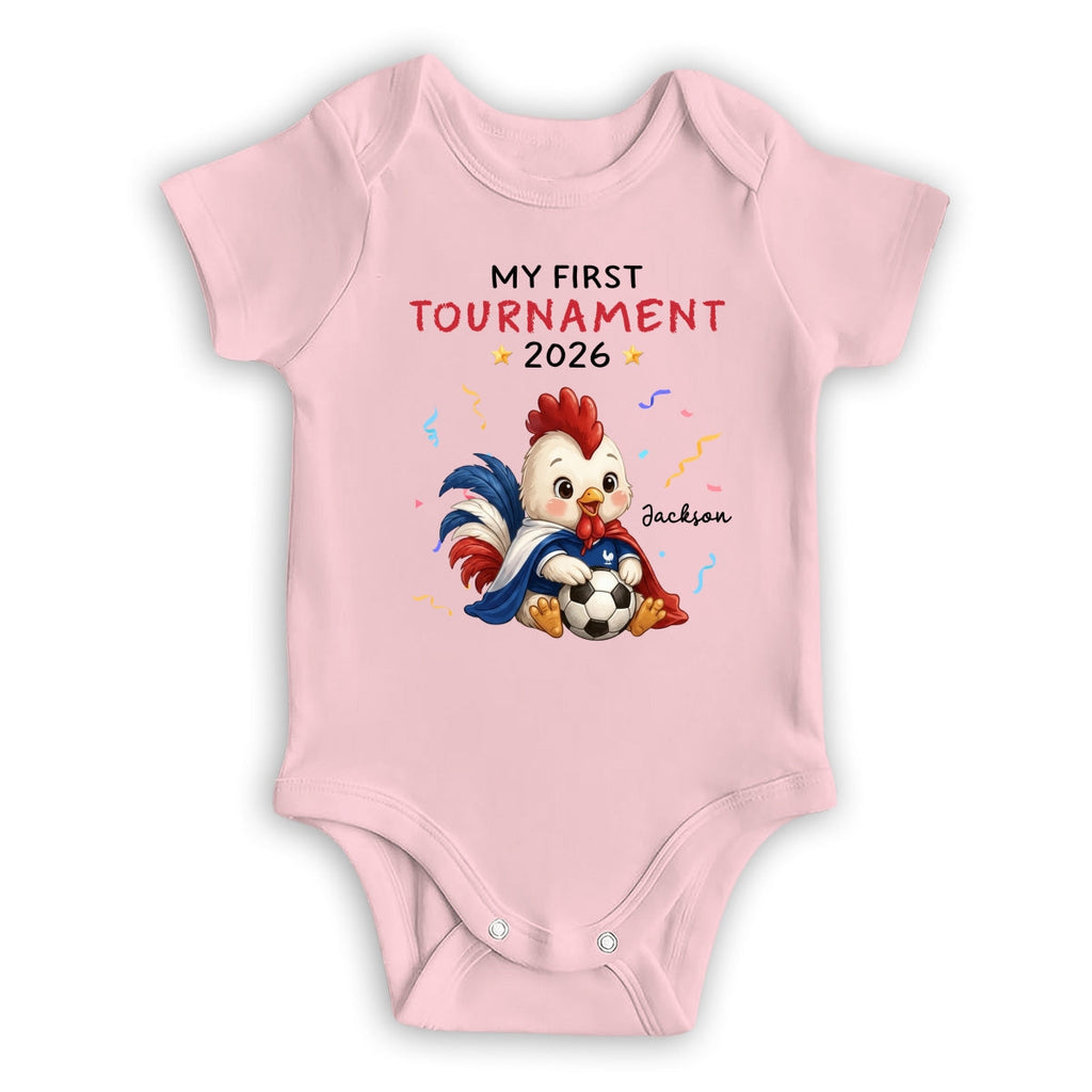 My First Tournament - Personalized Baby Onesie