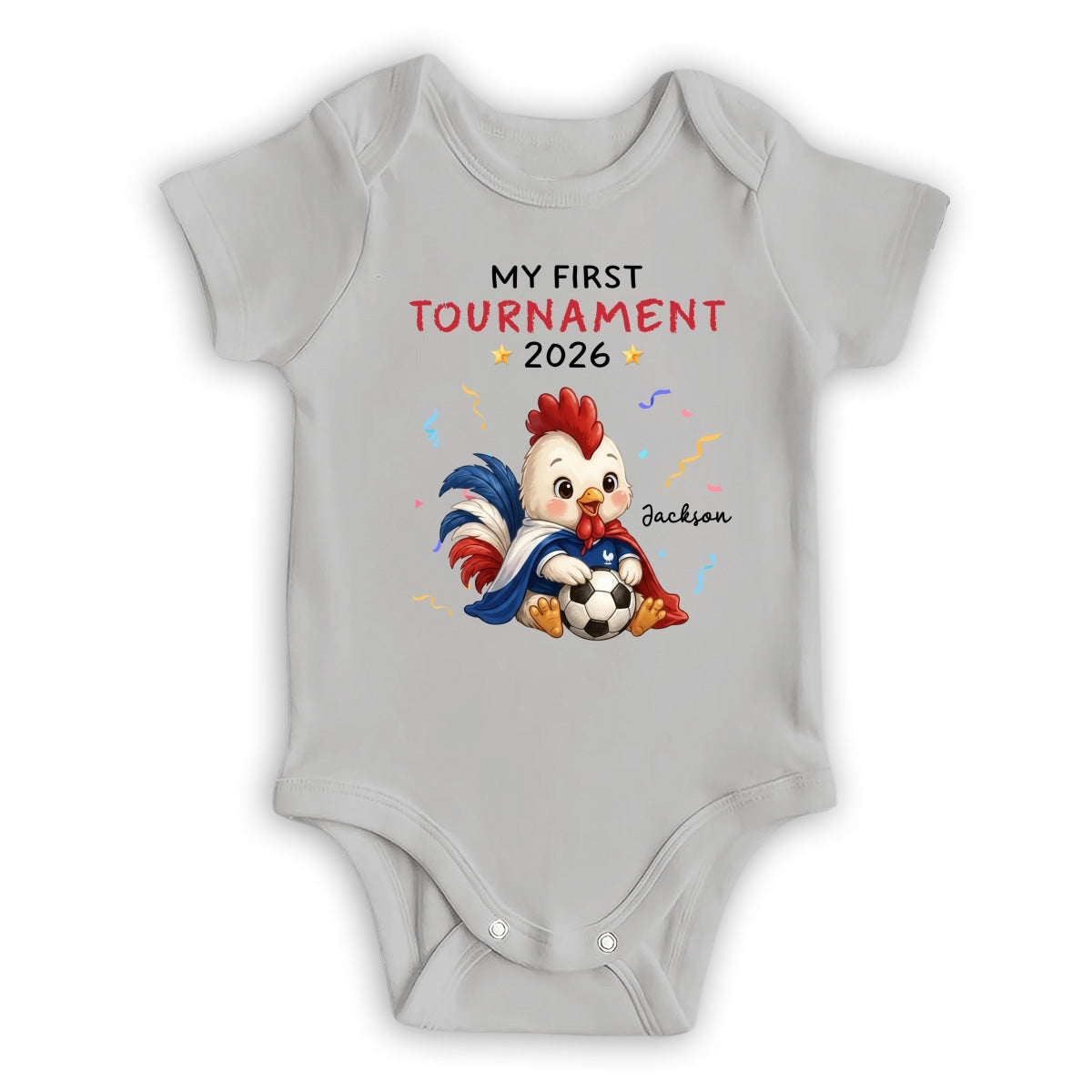 My First Tournament - Personalized Baby Onesie