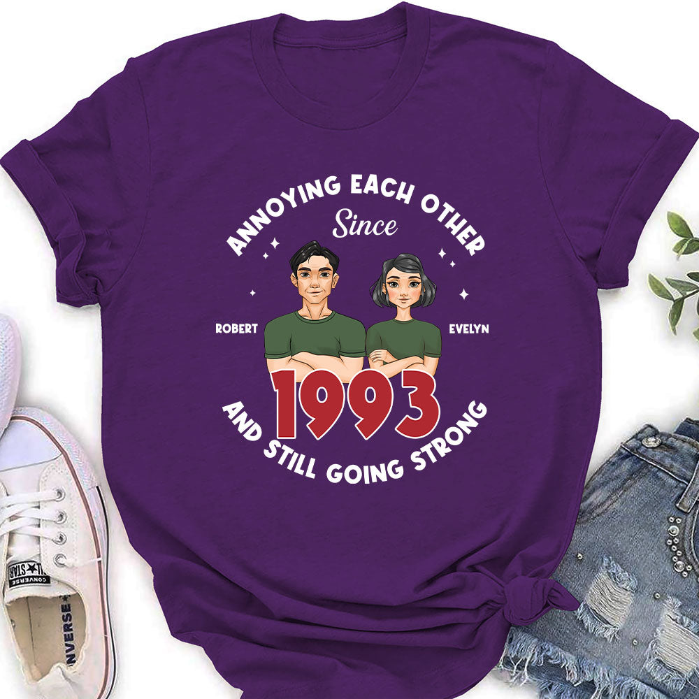 Custom Christmas Anniversary Keepsake Gifts For Wife • And Still - Personalized Women's T-shirt