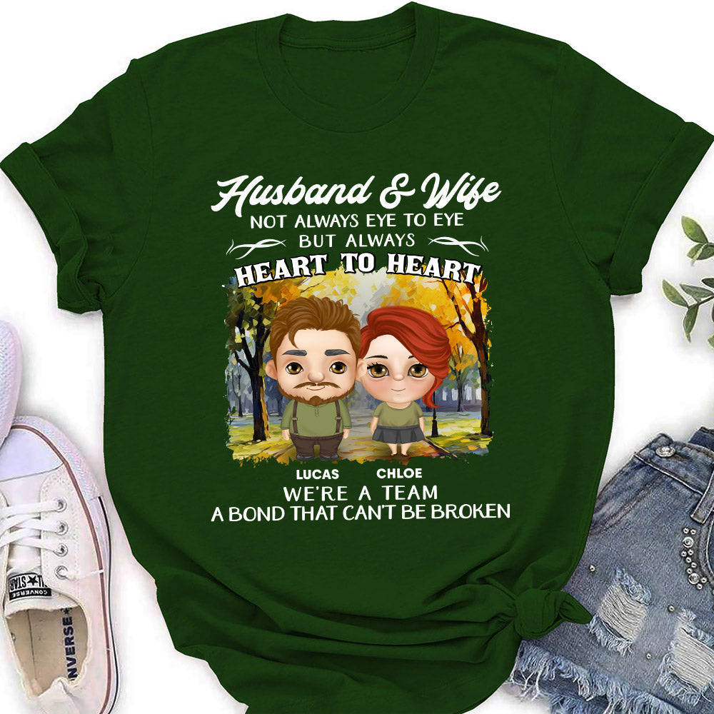 Custom Christmas Anniversary Keepsake Gifts For Wife • Cant Be Broken - Personalized Women's T-shirt