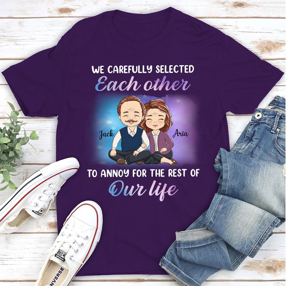 Custom Anniversary Keepsake Gifts For Couple • For The Rest Of Our Life - Personalized Classic T-shirt