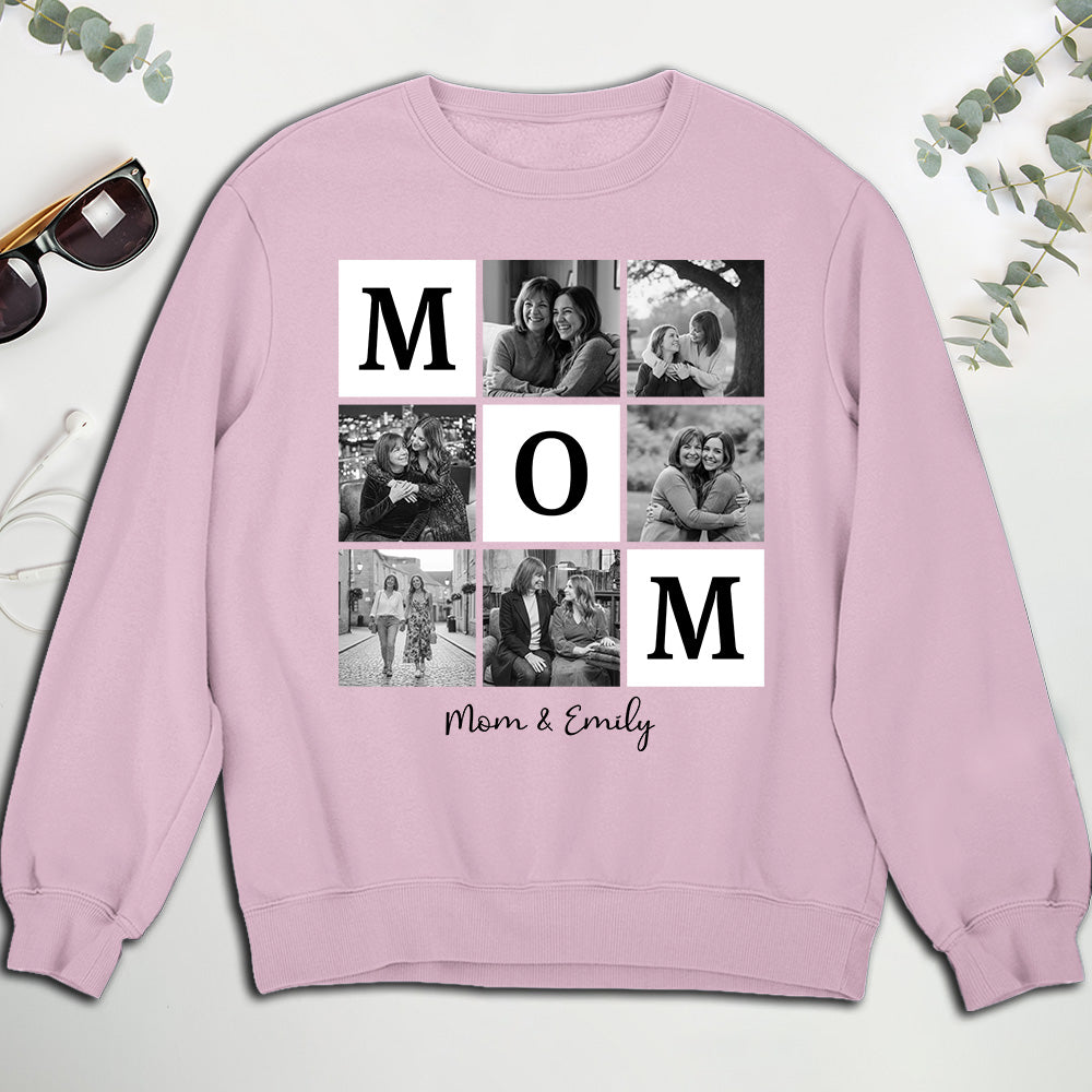 Custom Photo Mother's Day Gift for Mom & Grandma • My Forever Hero Mom - Personalized Shirt