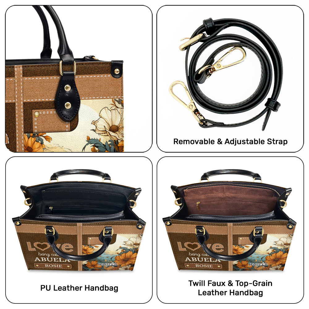 Love Being Called - Personalized Leather Bag