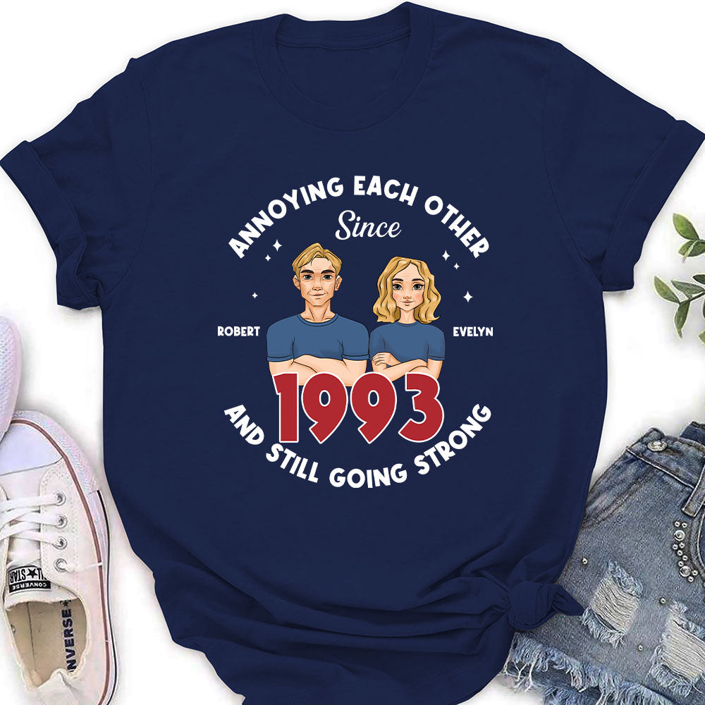 Custom Christmas Anniversary Keepsake Gifts For Wife • And Still - Personalized Women's T-shirt
