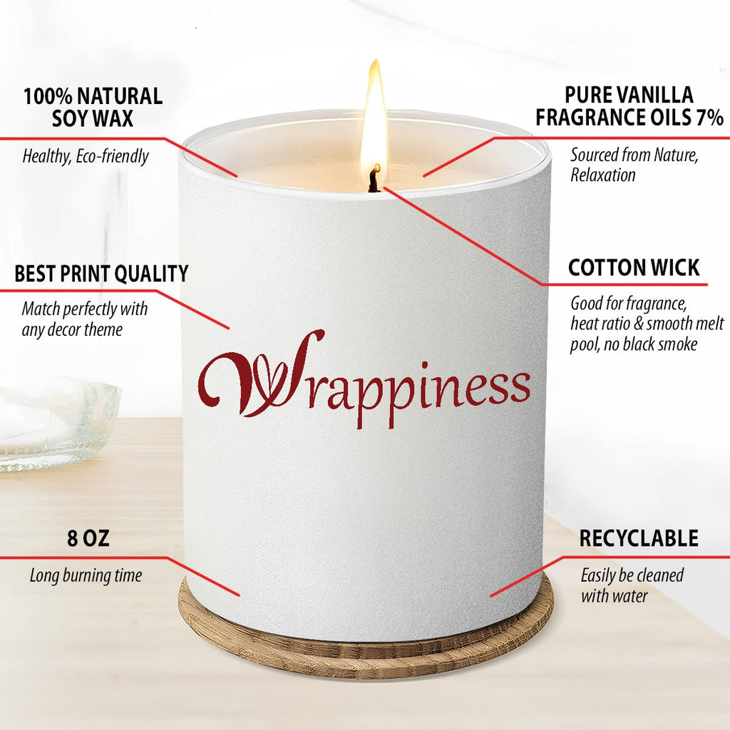 Work Besties By Accident - Personalized Candle