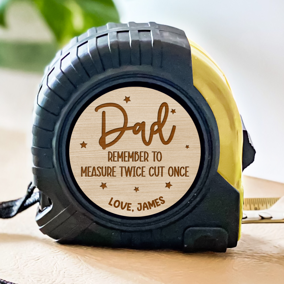 Hammer First Ask Questions Later - Personalized Tape Measure