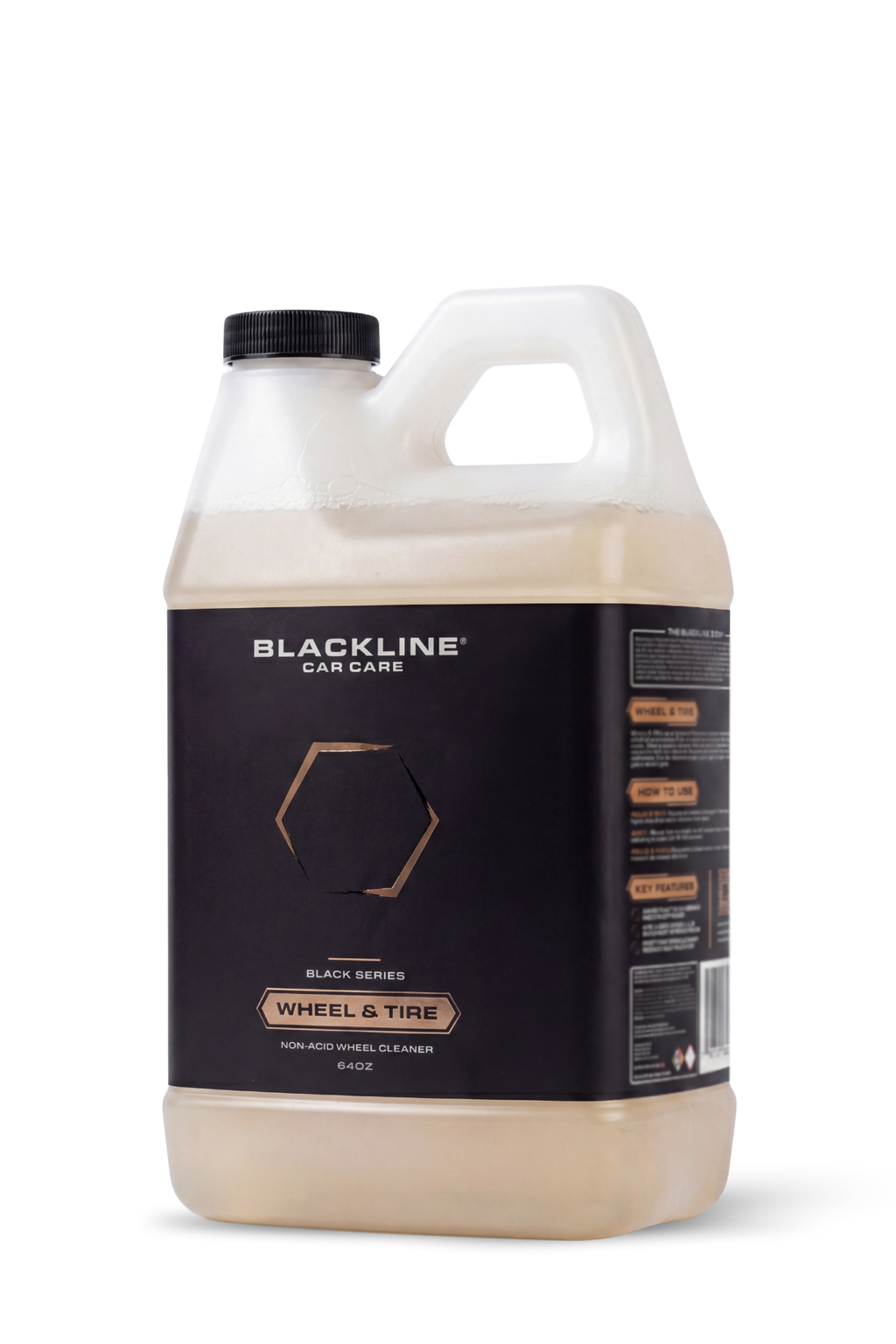 BLACKLINE® WHEEL N' TIRE CLEANER 64OZ