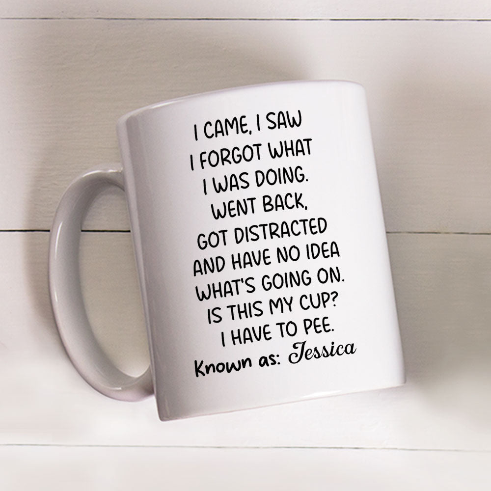 Custom Best Friend, Christmas & Birthday Friendship Keepsake Gift • Is This My Cup - Personalized Coffee Mug