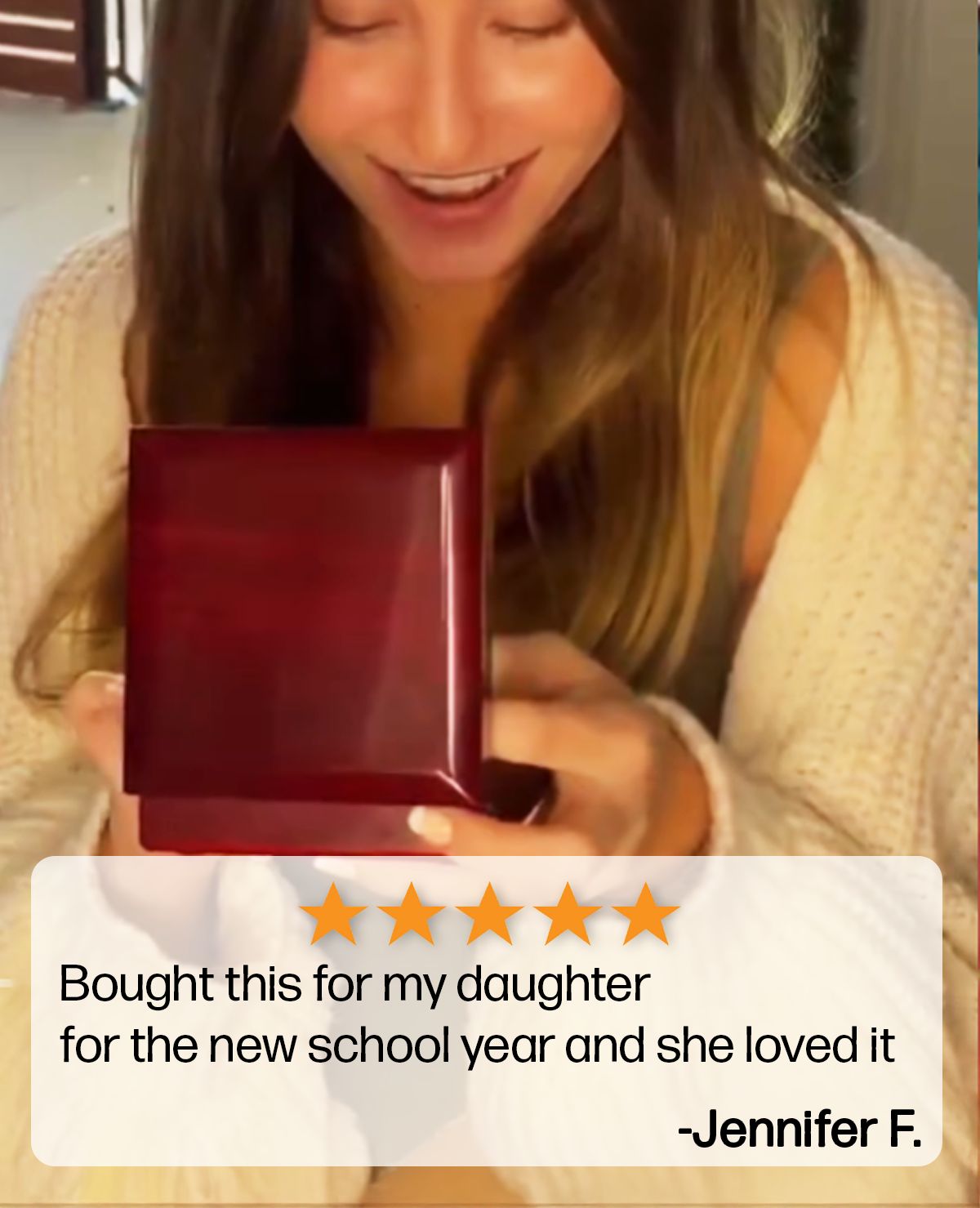 Remember Whose Daughter You Are - Personalized Interlocking Heart Necklace