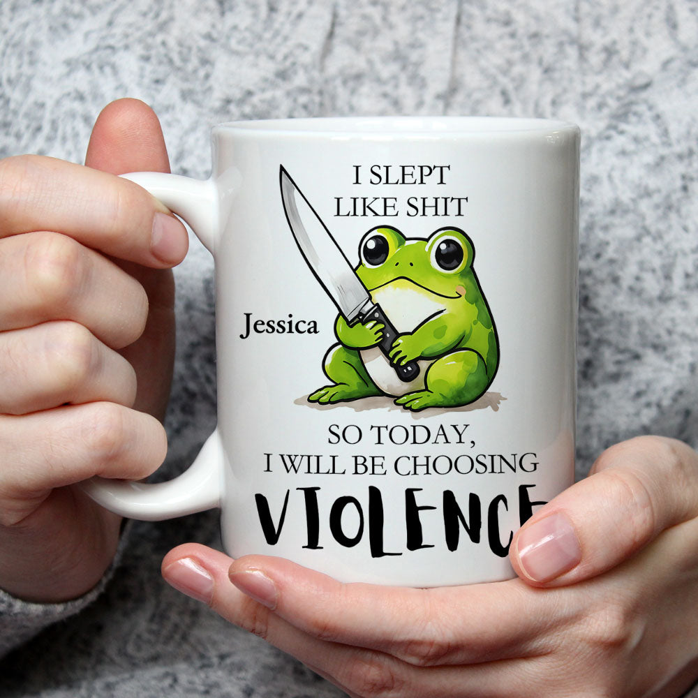 Custom Coworker, Christmas & Birthday Team Appreciation Gift • Looks Like Chaos Is On The Menu Today - Personalized Coffee Mug