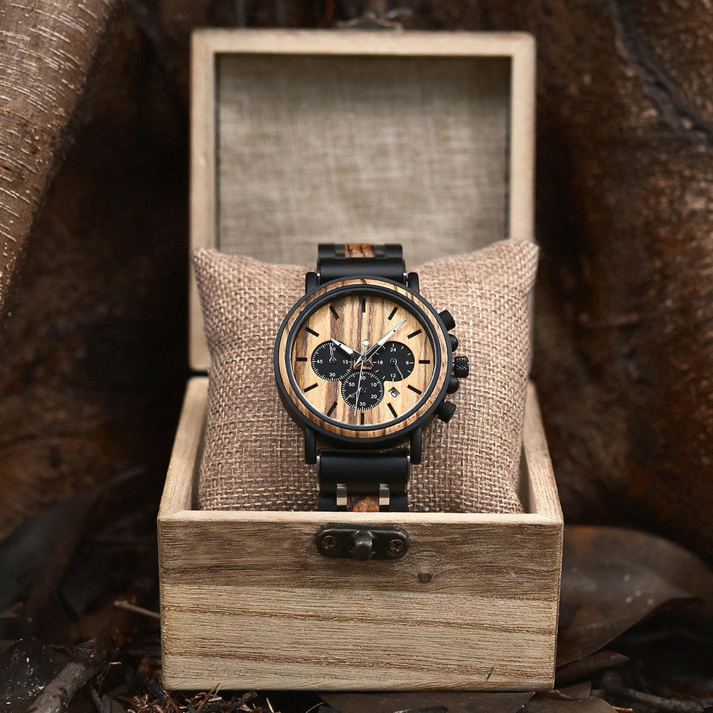 Always Will - Personalized Engraved Wooden Watches GP009