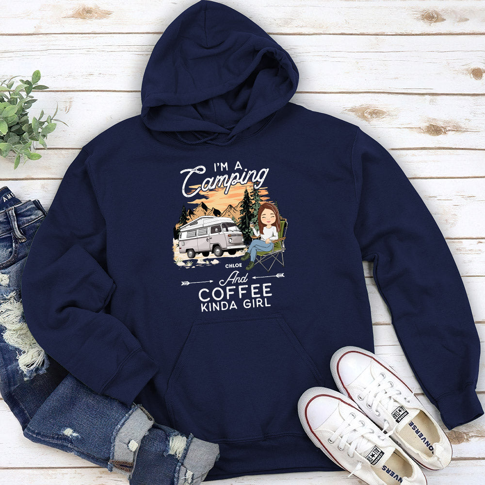 Custom Christmas & Birthday Keepsake Gift • Kinda Girl - Personalized Hoodie