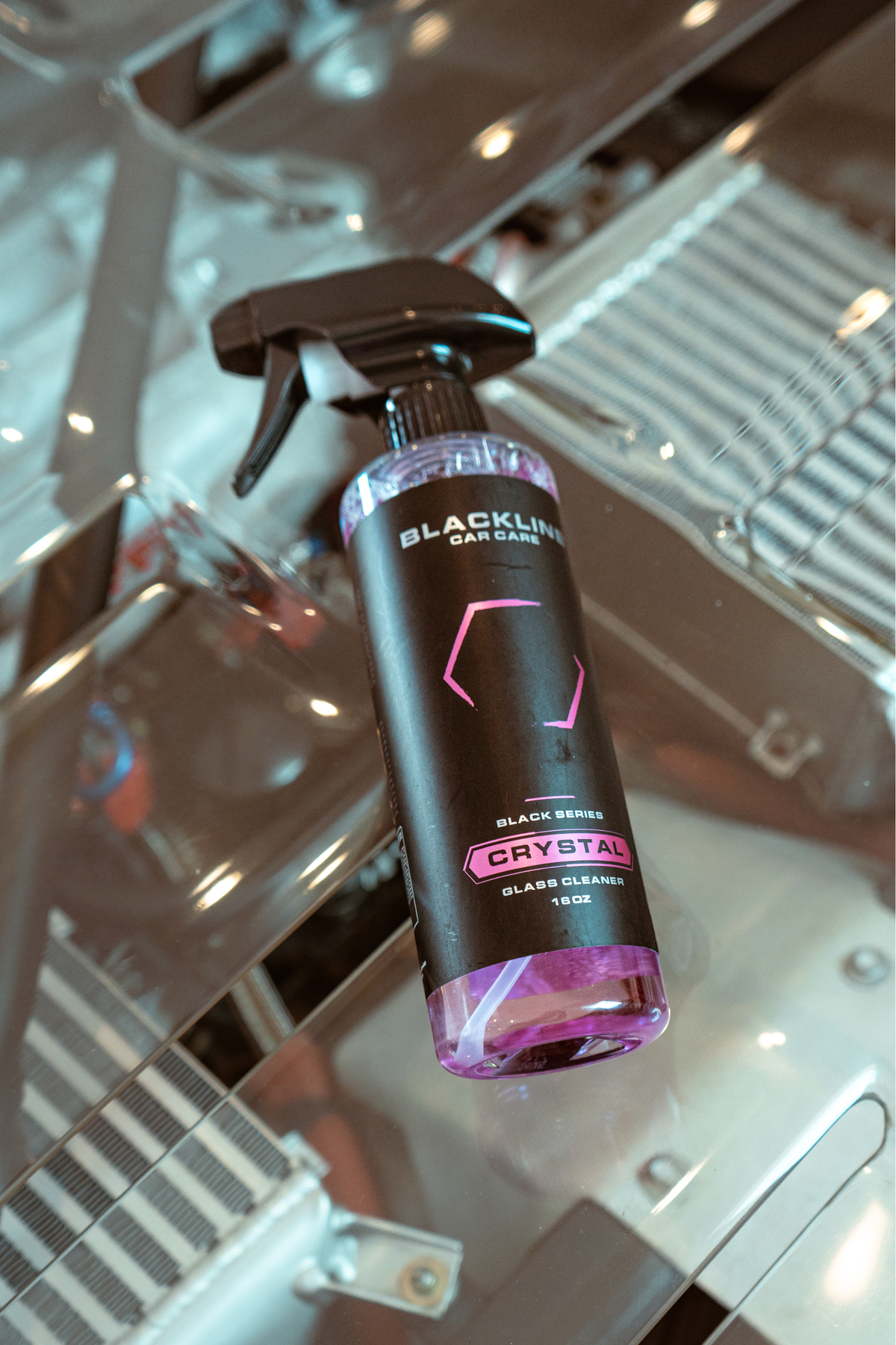 BLACKLINE® CRYSTAL GLASS CLEANER 64OZ
