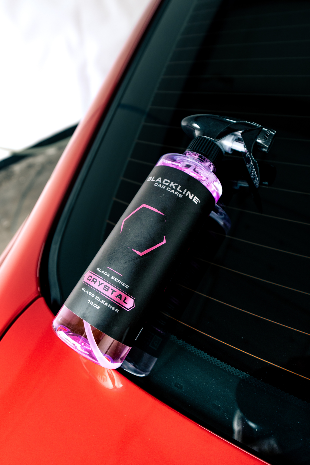 BLACKLINE® CRYSTAL GLASS CLEANER 64OZ
