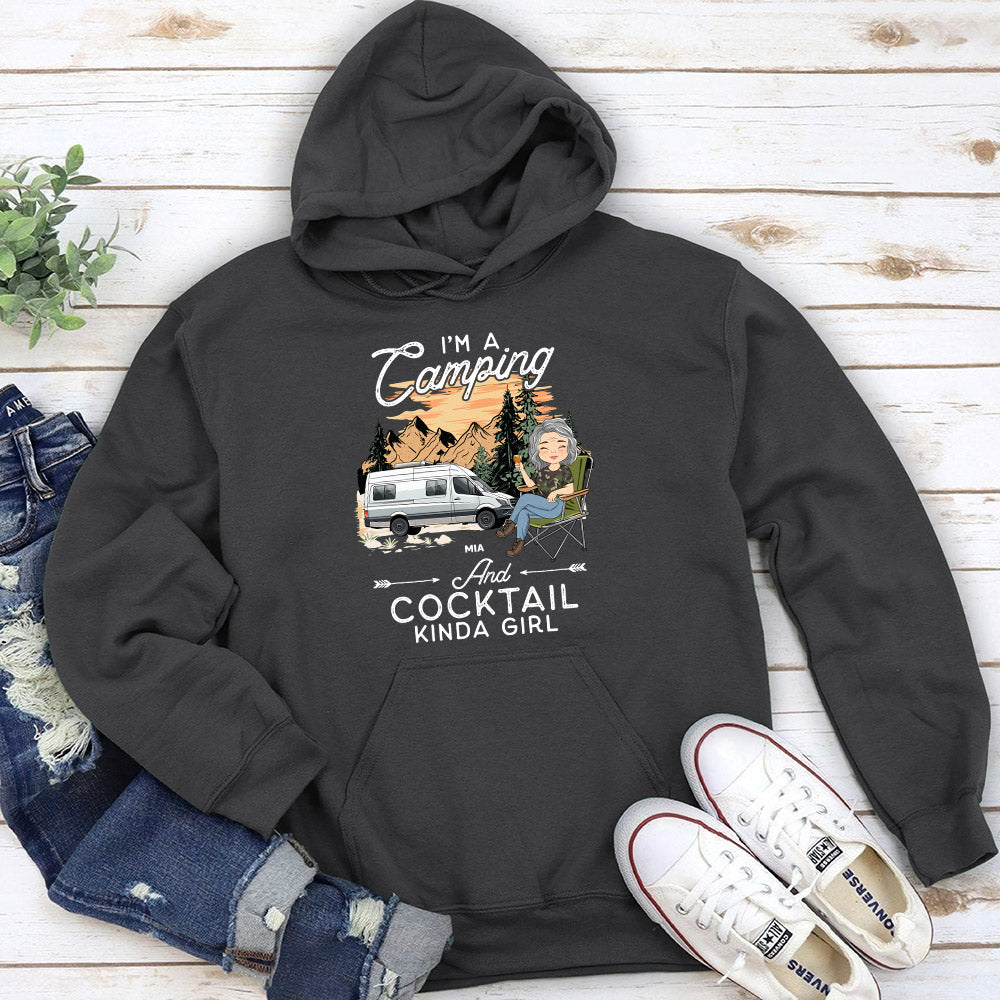 Custom Christmas & Birthday Keepsake Gift • Kinda Girl - Personalized Hoodie