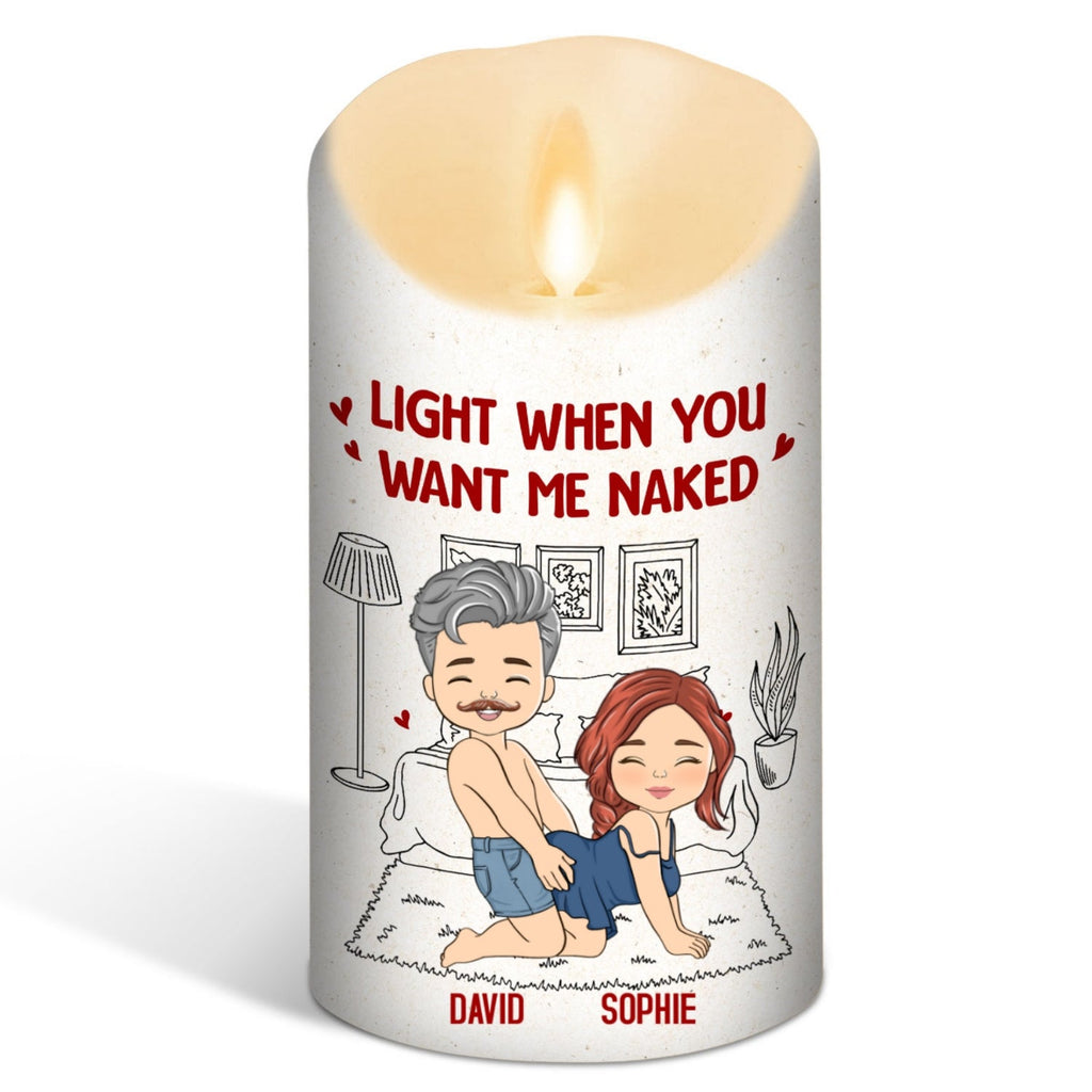 Light It Up - Personalized LED Candle