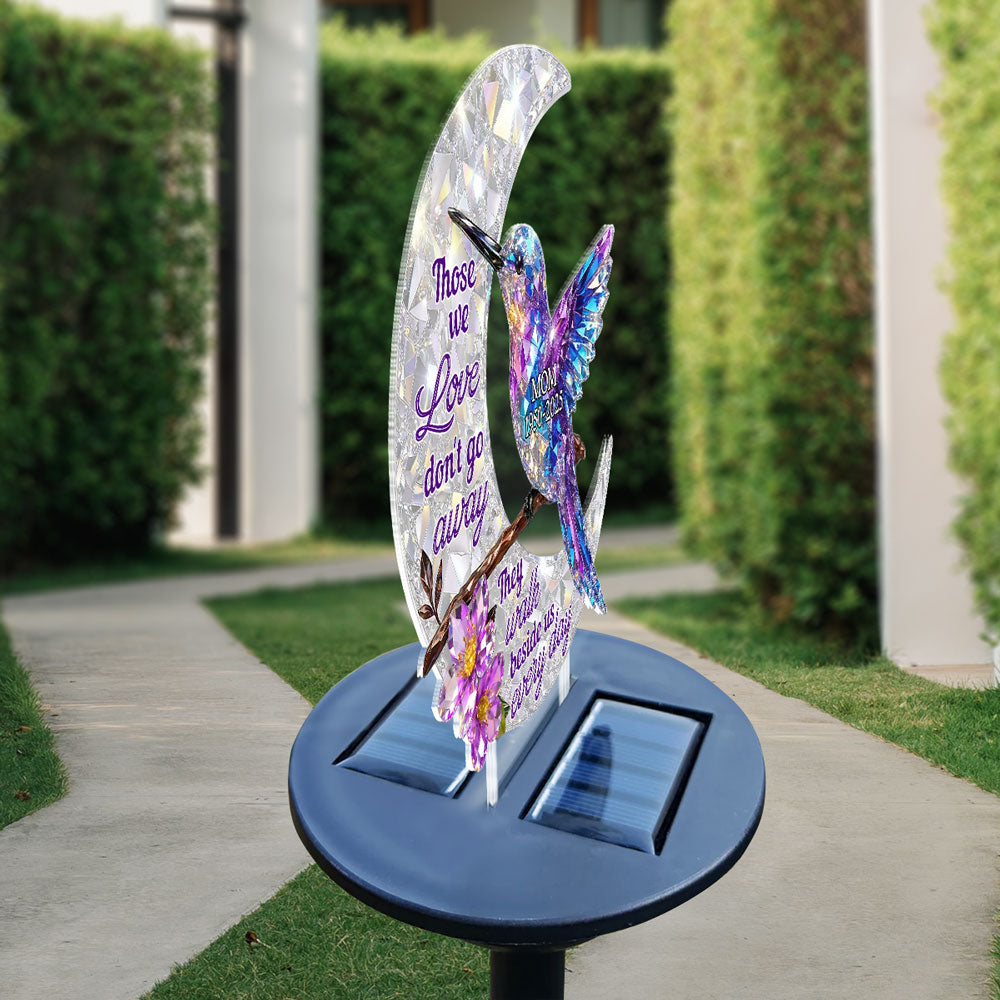 They Never Go Away - Personalized 3D Effect Solar Light