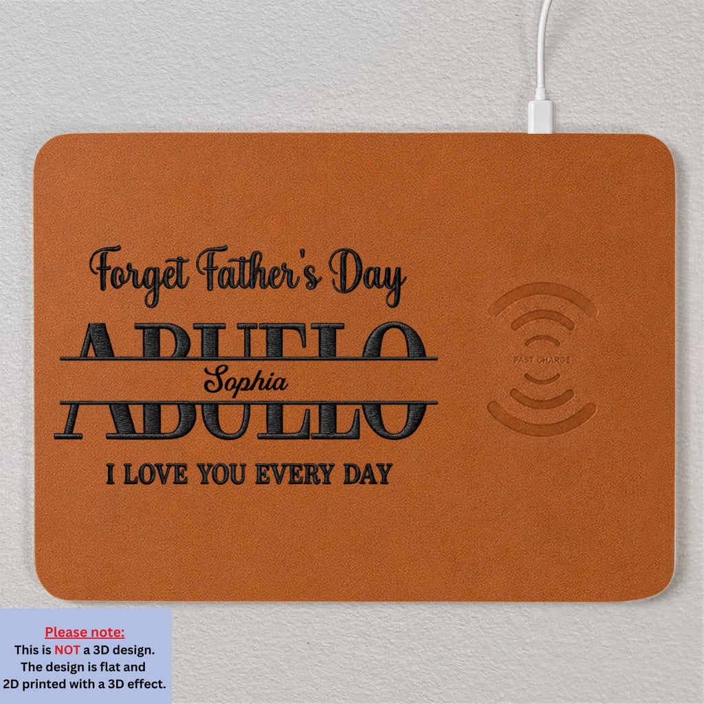 We Love You Every Day - Personalized Charging Mat