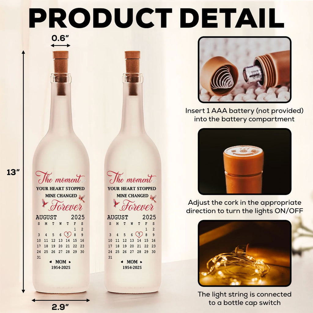 The Moment - Personalized Bottle Lamp