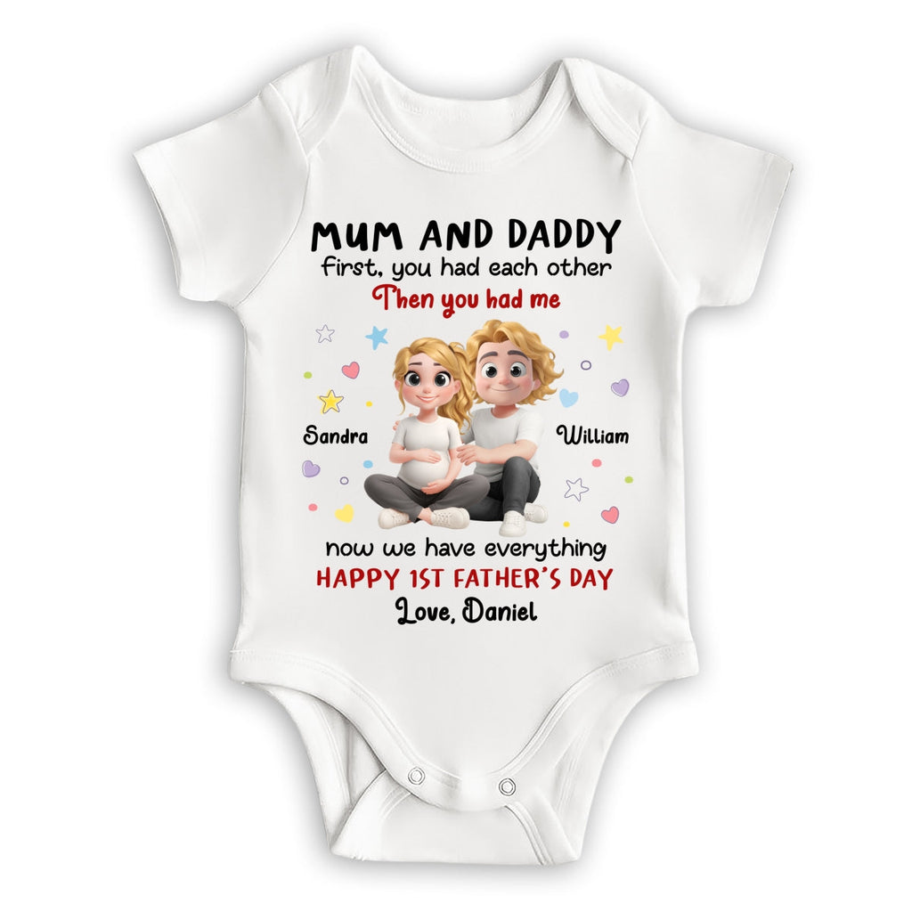 The Love I Entered - Personalized Baby Onesie