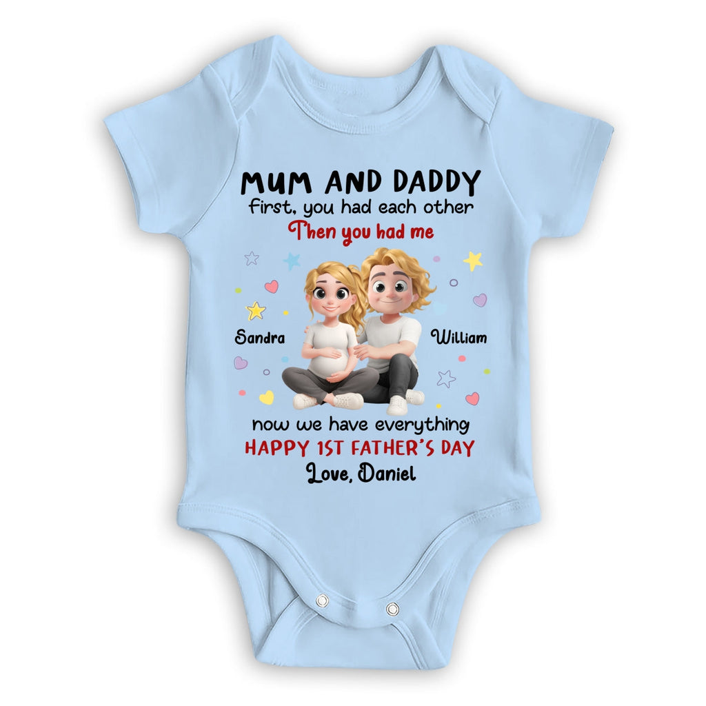 The Love I Entered - Personalized Baby Onesie