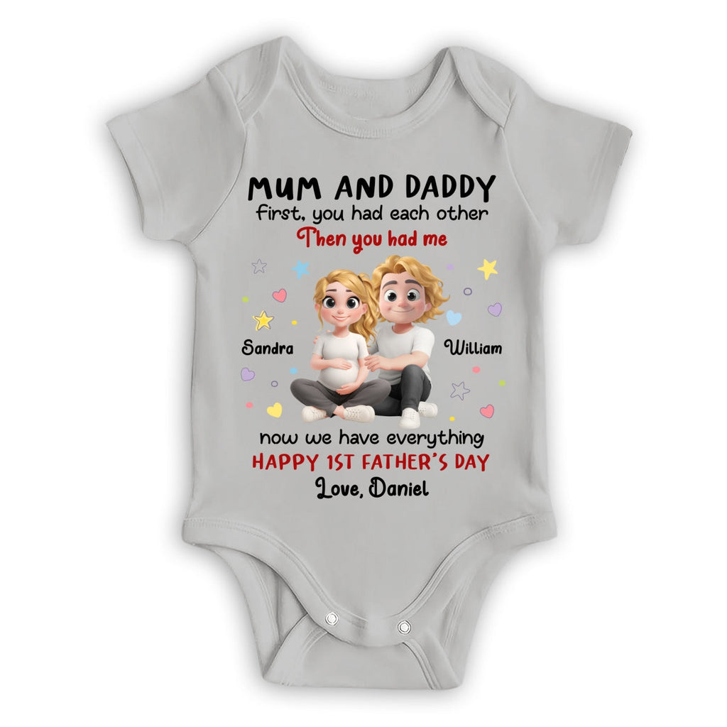 The Love I Entered - Personalized Baby Onesie