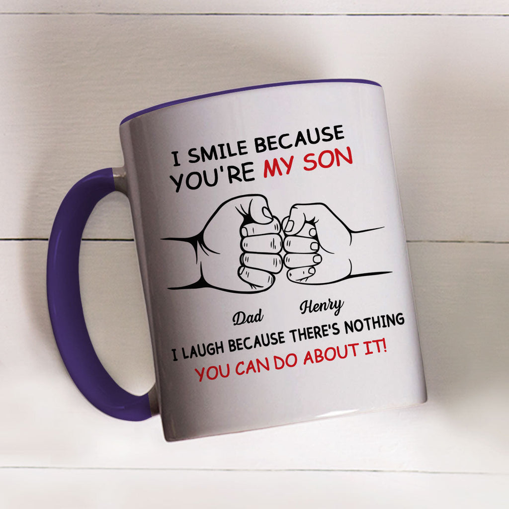 Custom Christmas & Birthday Gift for Daughter • Stuck With Me - Personalized Accent Mug