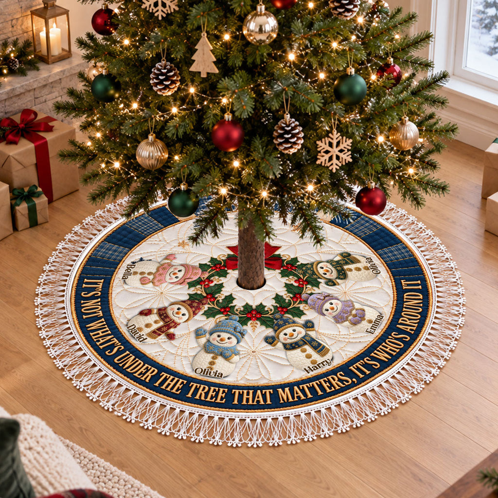 Together This Christmas - Personalized Tree Skirt