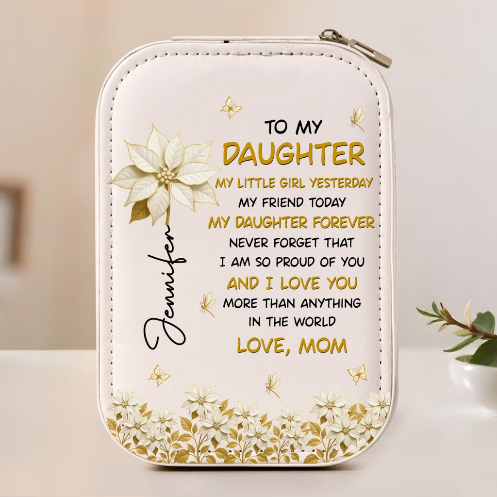 The Most Beautiful Chapters - Personalized Jewelry Box With LED Mirror