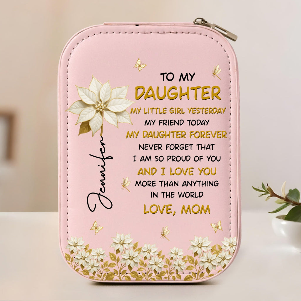 The Most Beautiful Chapters - Personalized Jewelry Box With LED Mirror