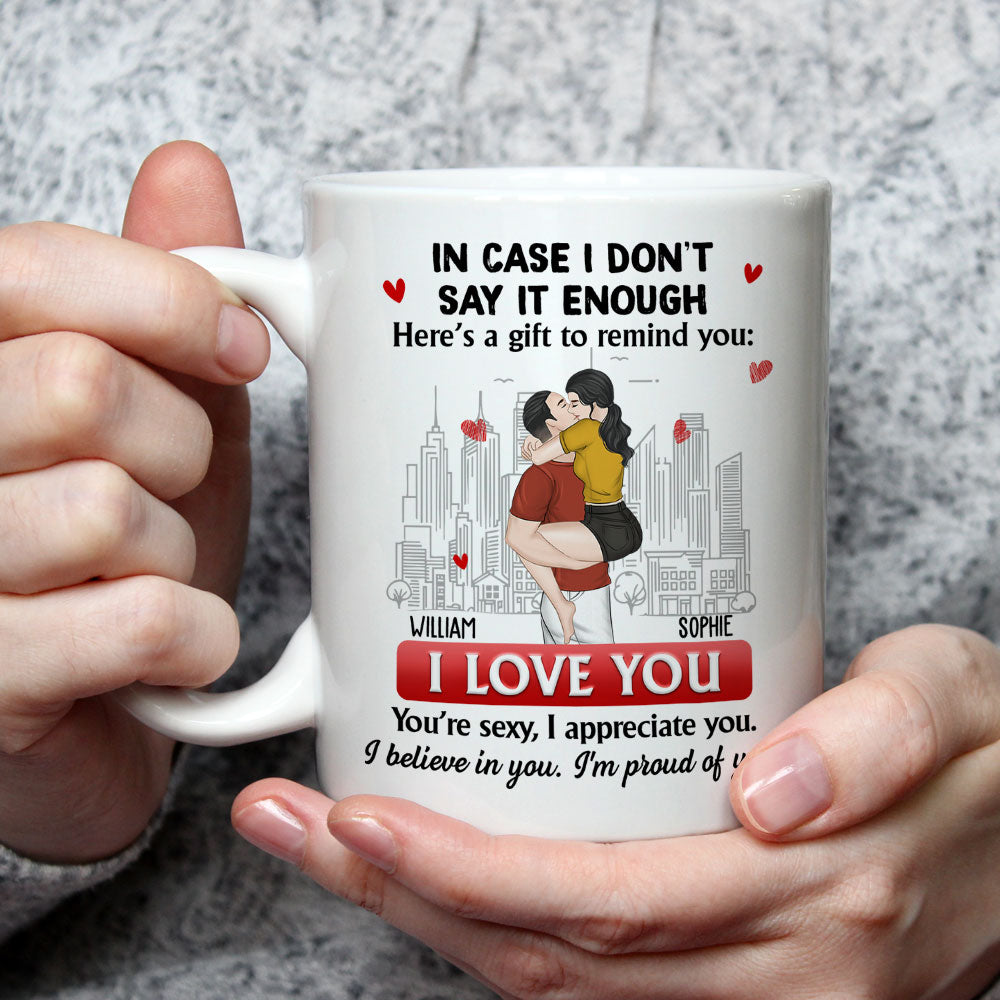 Custom Anniversary Keepsake Gifts For Couple • I Love You Always - Personalized Coffee Mug