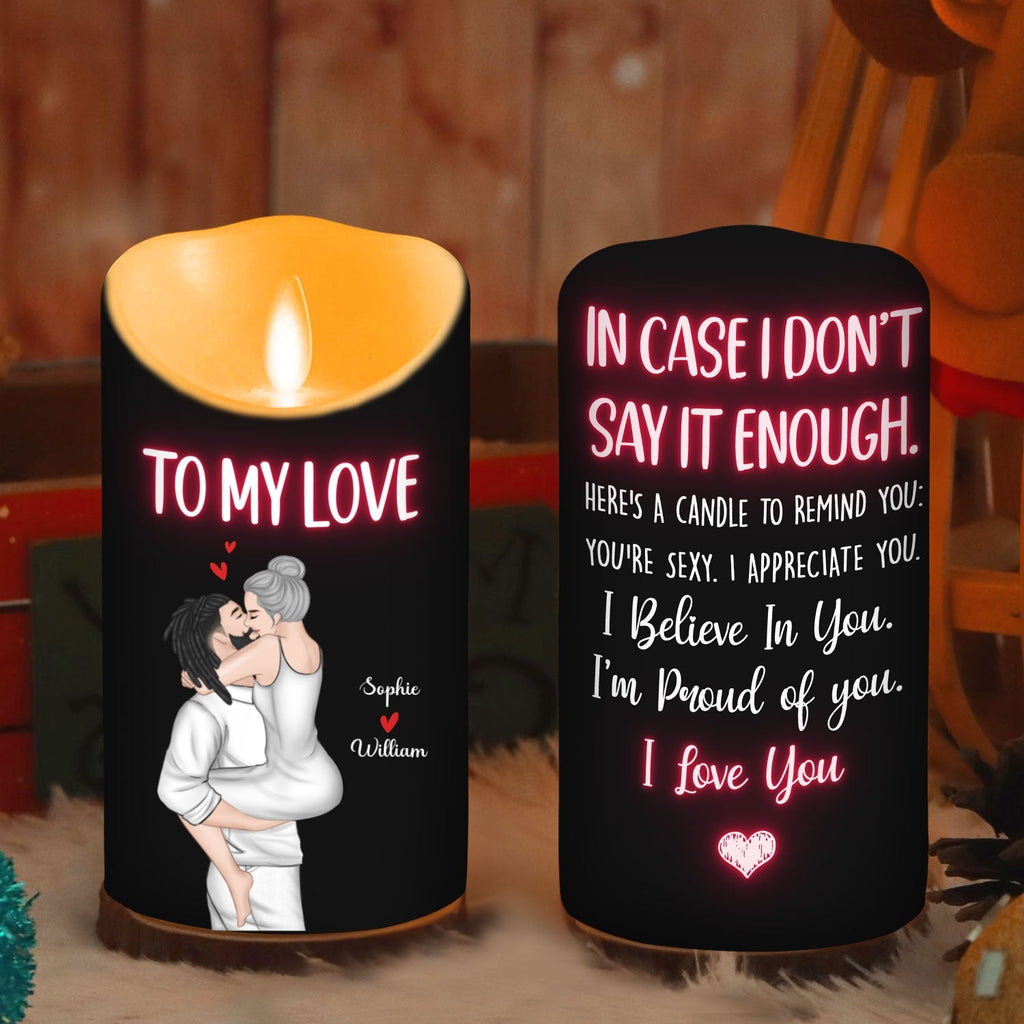 I Believe In You - Personalized LED Candle