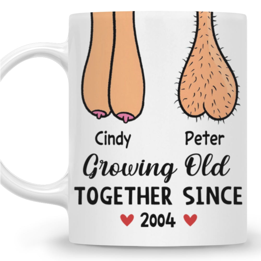 Custom Anniversary Keepsake Gifts For Couple • Together Since - Personalized Coffee Mug