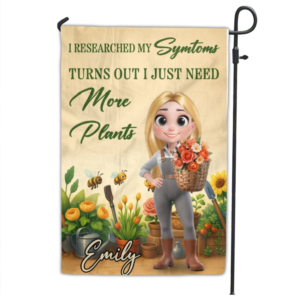 Need More Plants - Personalized Flag