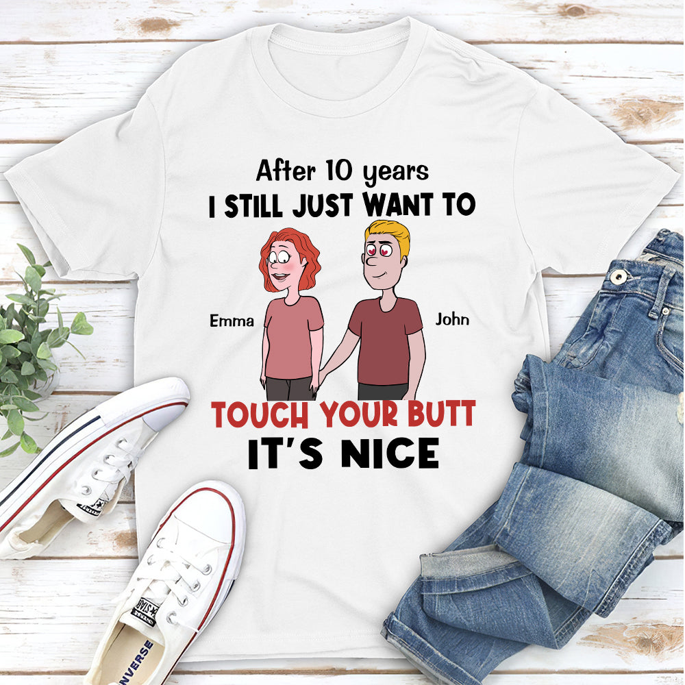 Custom Anniversary Keepsake Gifts For Couple • I Still - Personalized Classic T-shirt