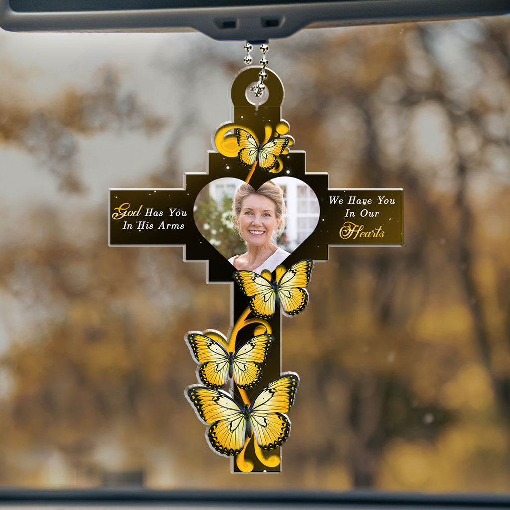 God Has You - Personalized Car Ornament