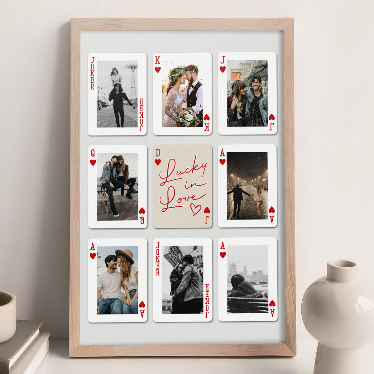 Love Looks Good On Us - Personalized Poster