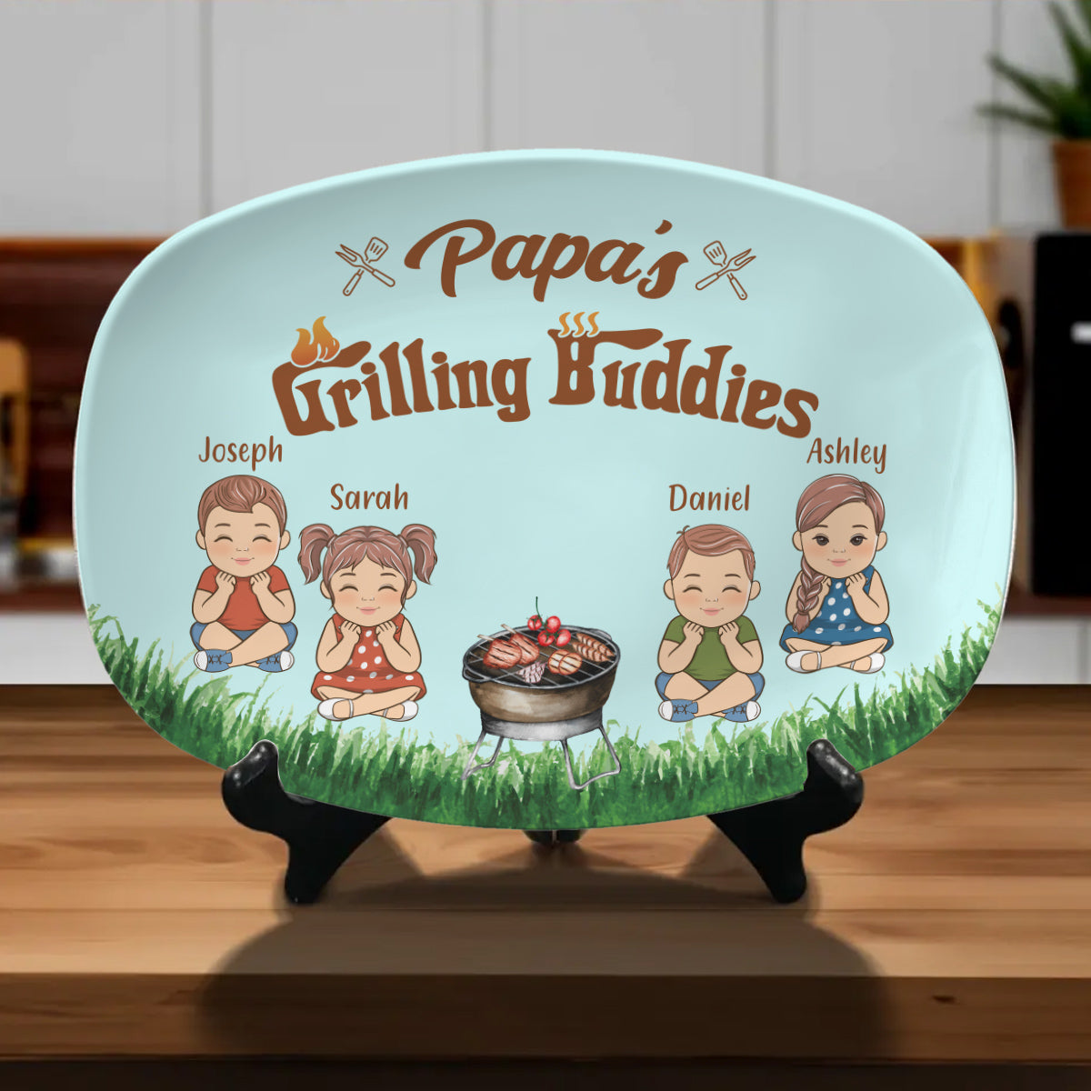 Daddy Grill Master - Personalized Platter