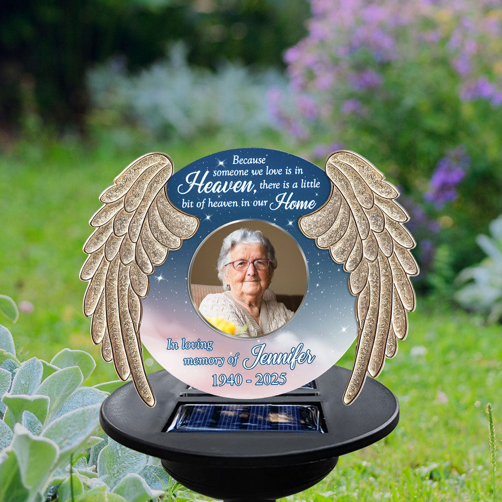 Some One We Love Is In Heaven - Personalized Solar Light