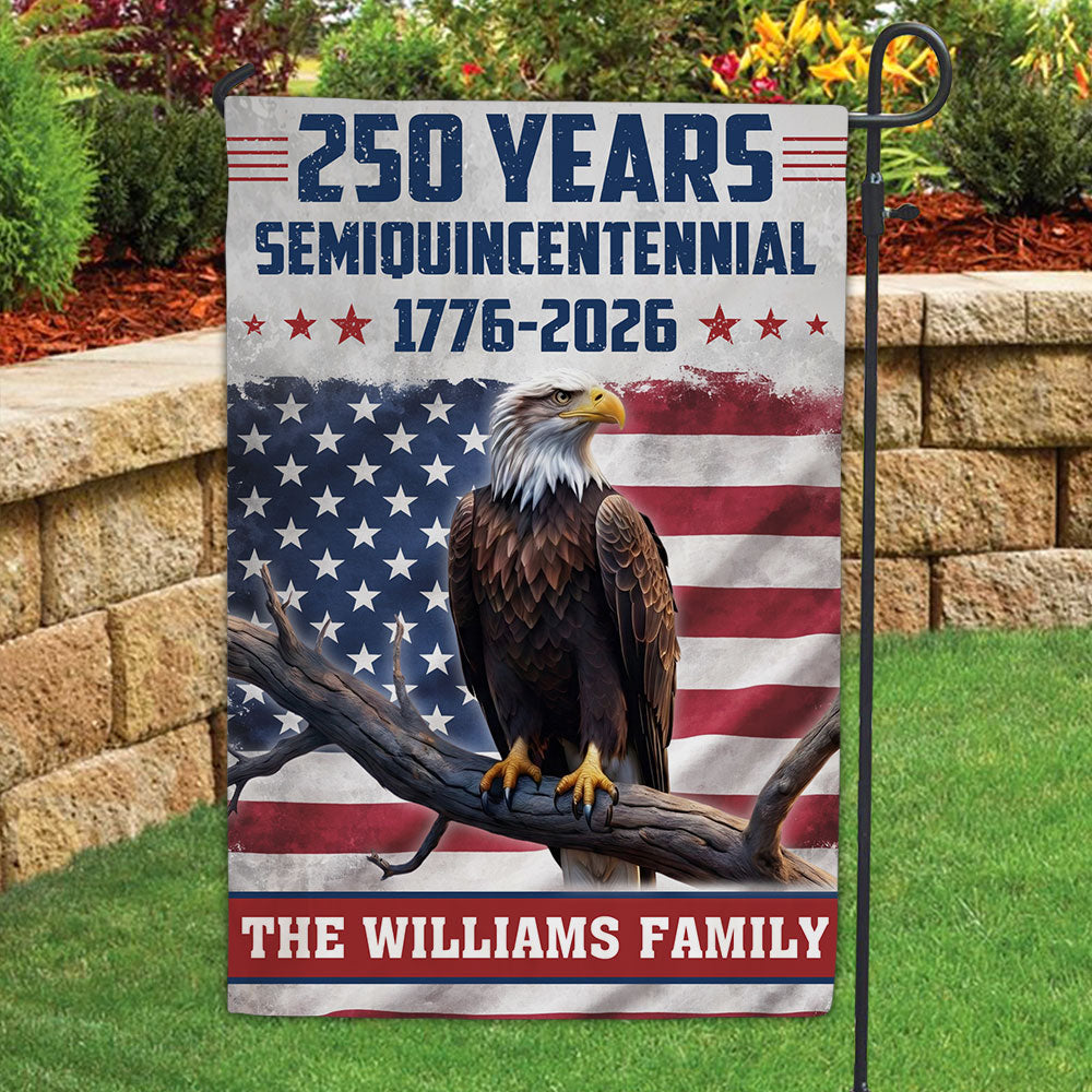 The Year We Remember - Personalized Flag