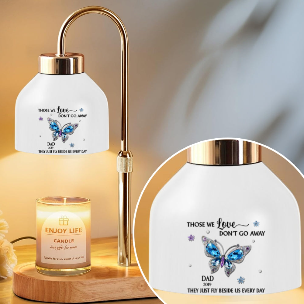 Beside You Every Day - Personalized Candle Warmer Lamp