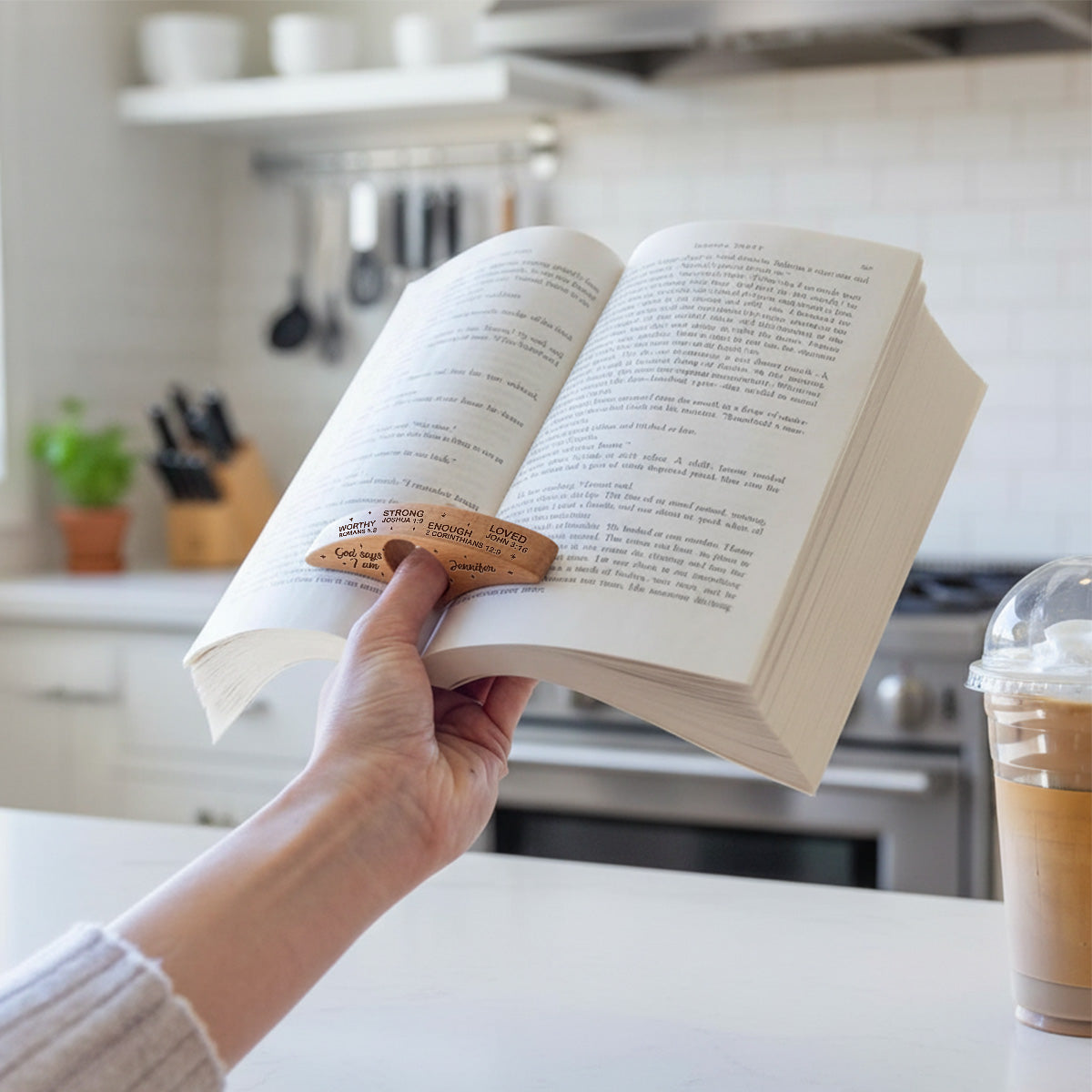 God Says You Are - Personalized Book Page Holder