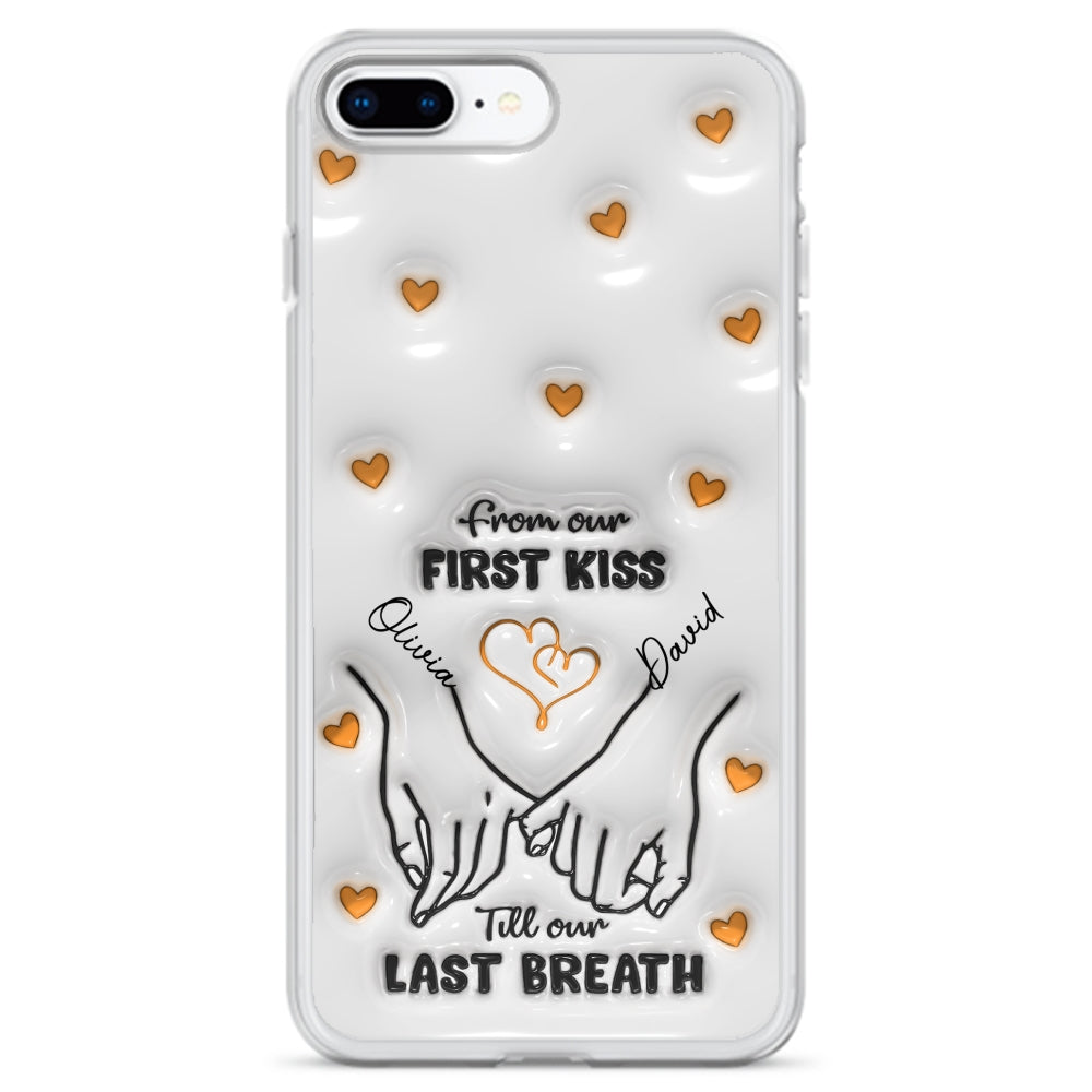 Till Our Last Breath - Personalized 3D Inflated Effect Phone Case